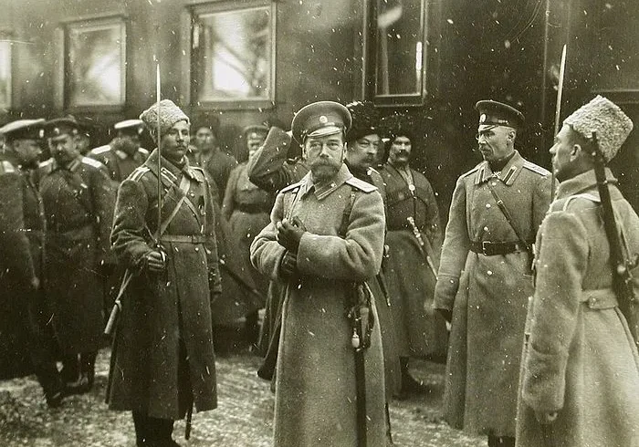 Russia 1917 end